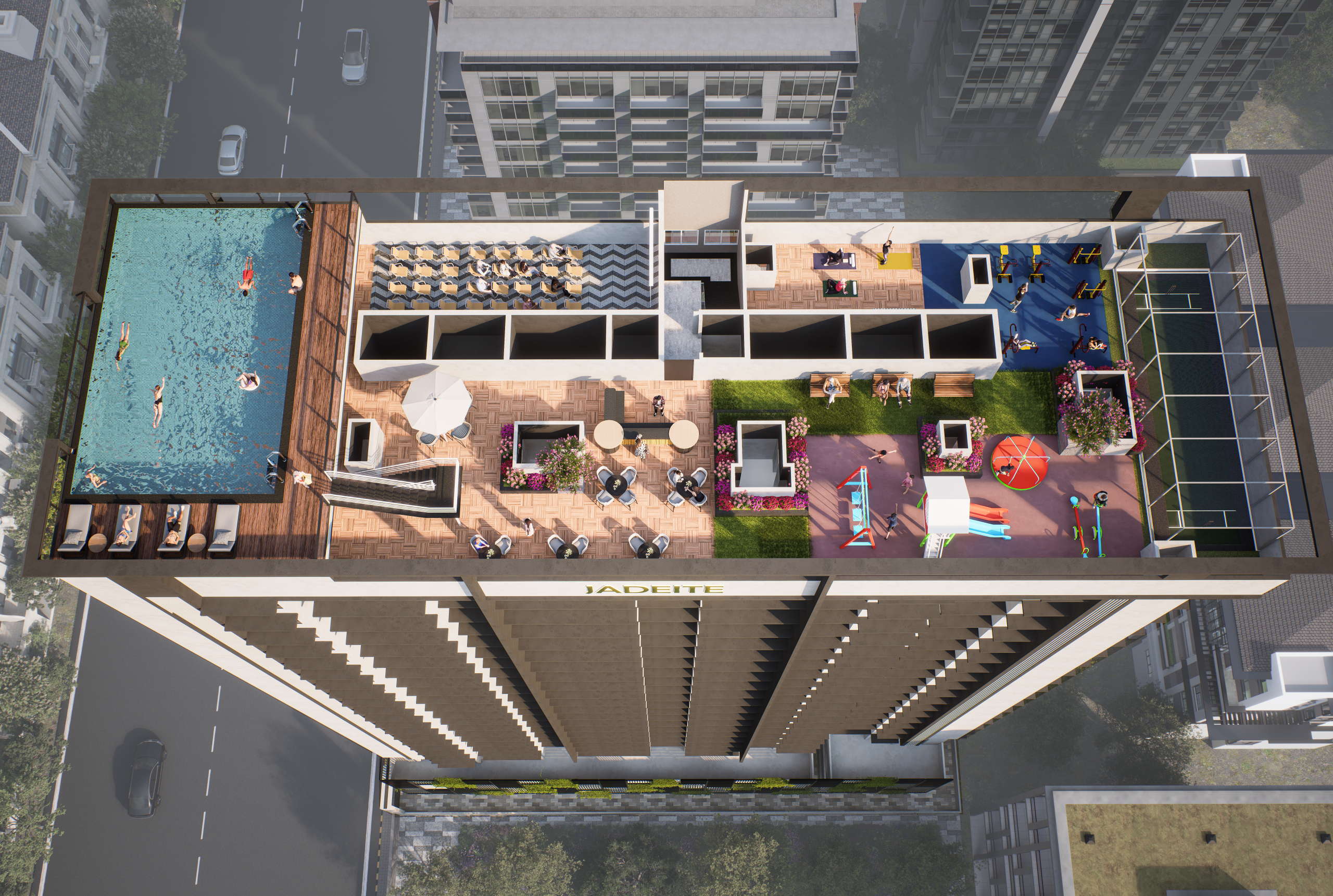 Rooftop Terrace Garden CODENAME – Ocean Prive