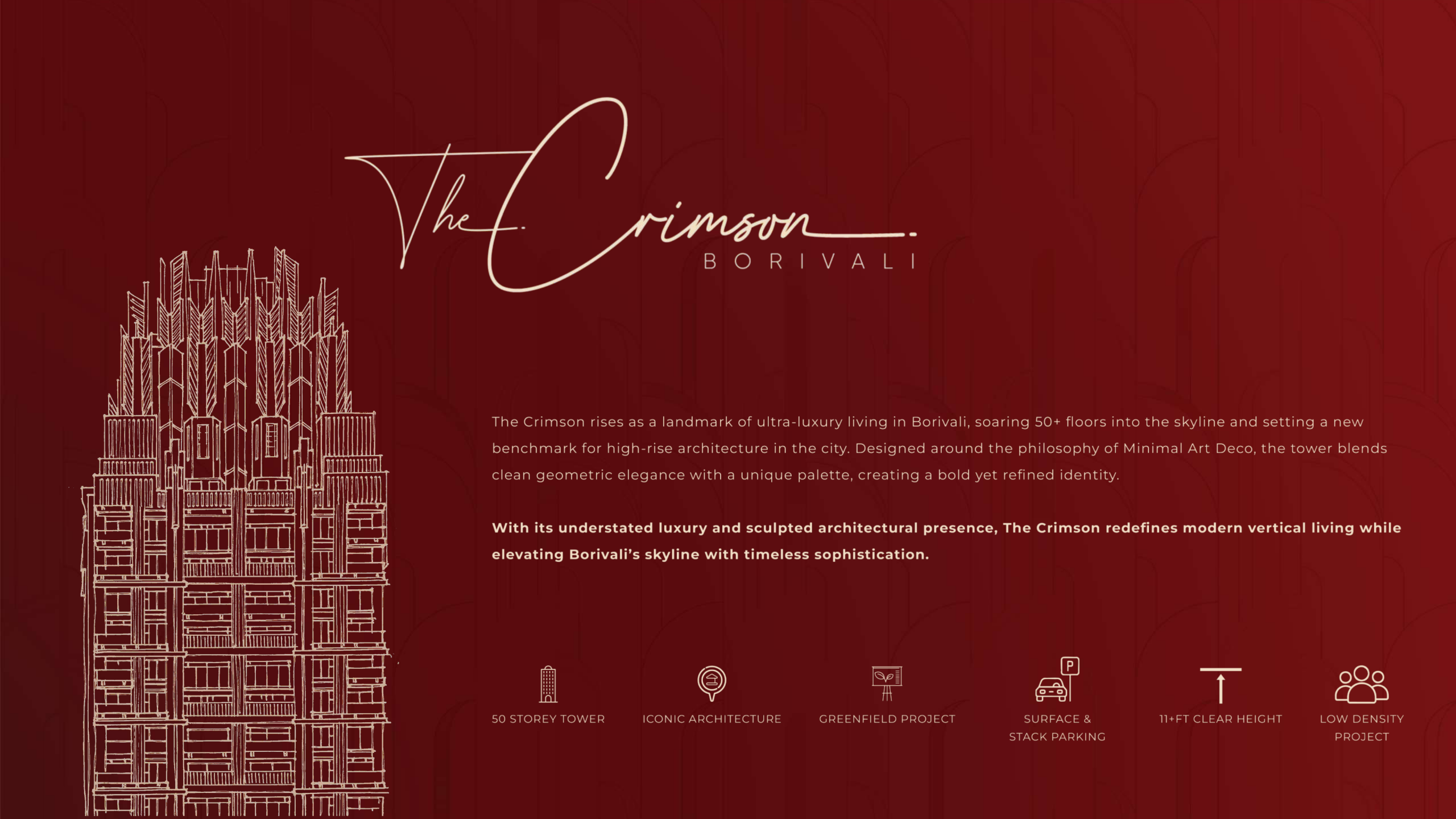 THE CRIMSON BORIVALI WEST | SV ROAD